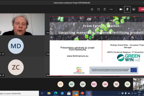 FERTIMANURE participates in HEPH-Condorcet course programme