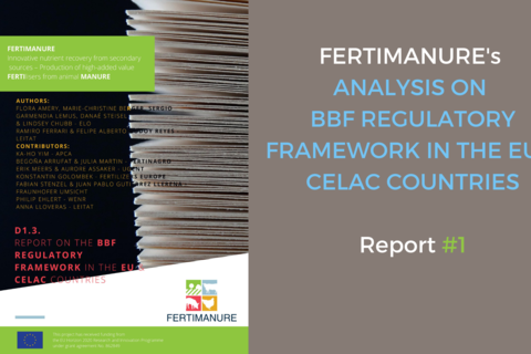 FERTIMANURE's report #1 on the BBF Regulatory Framework in the EU and CELAC countries