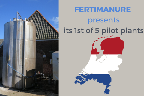FERTIMANURE presents its 1st pilot plant
