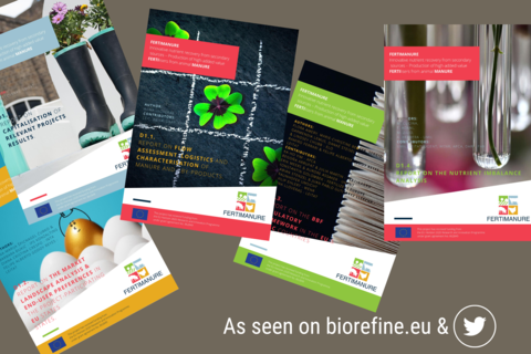LATEST FERTIMANURE report highlighted in the Biorefine Cluster e-communication: