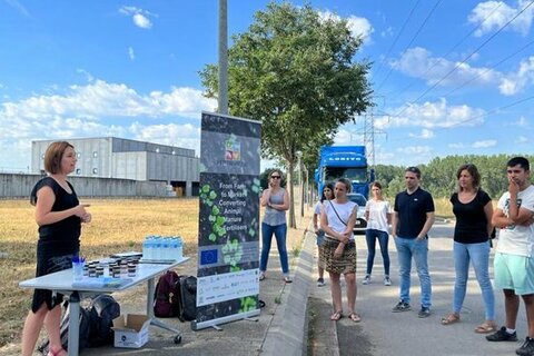 FERTIMANURE displayed at  Countryside Day in Catalonia, Spain