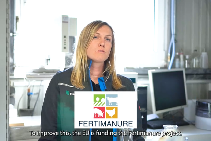 GERMAN ON-FARM PILOT FOR THE PRODUCTION OF BIO-BASED FERTILISERS - EXPLANATORY VIDEO (GERMAN WITH ENGLISH SUBTITLES)