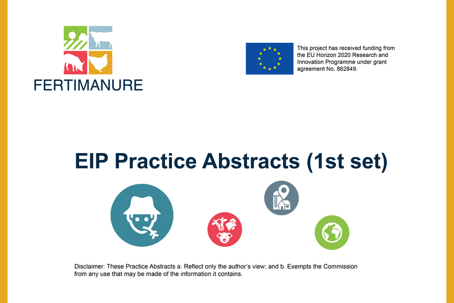 FERTIMANURE first set of 4 Practice Abstracts is now available